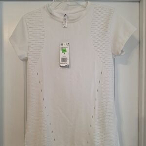 Adidas Women's White Short Sleeve Tee